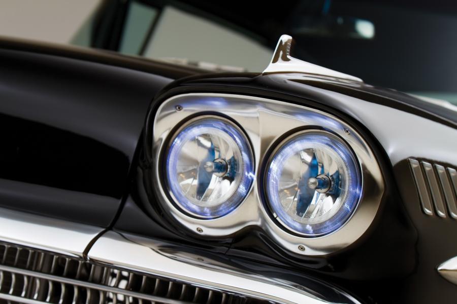  Chevrolet Bel Air Impala Custom Hardtop Coupe 1958 года  (фото 21 из 25)